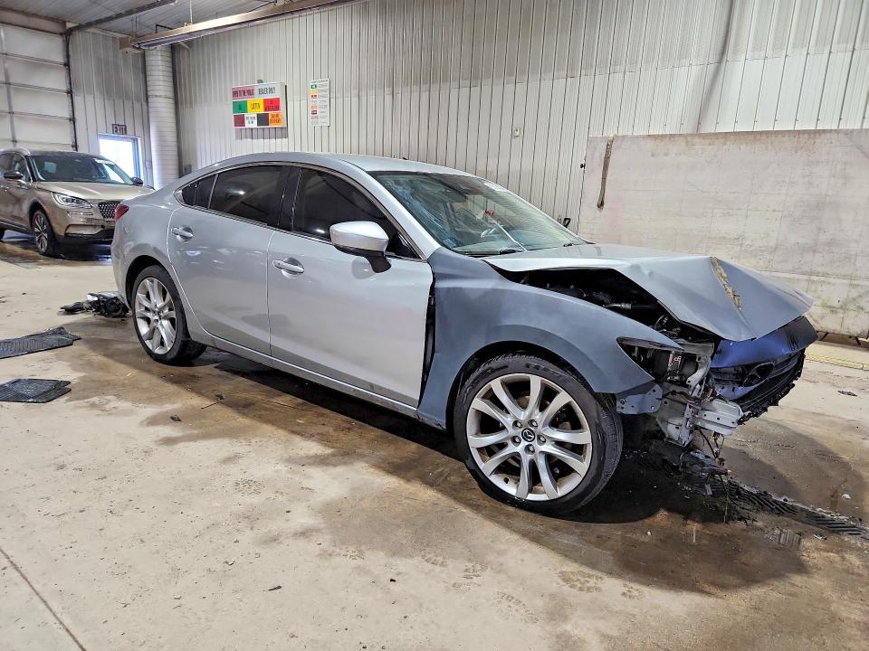 2017 Mazda 6 მანქანა იყიდება აუქციონზე, vin: JM1GL1V55H1119233, აუქციონის ნომერი: 55134366
