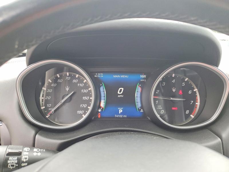 58579146 :رقم المزاد ، ZN661XUS7HX238652 vin ، 2017 Maserati Levante مزاد بيع