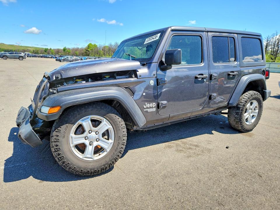 53505436 :رقم المزاد ، 1C4HJXDN2KW683852 vin ، 2019 Jeep Wrangler Unlimited مزاد بيع