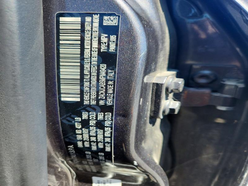 2021 Jeep Renegade მანქანა იყიდება აუქციონზე, vin: ZACNJCAB5MPM49420, აუქციონის ნომერი: 58537036