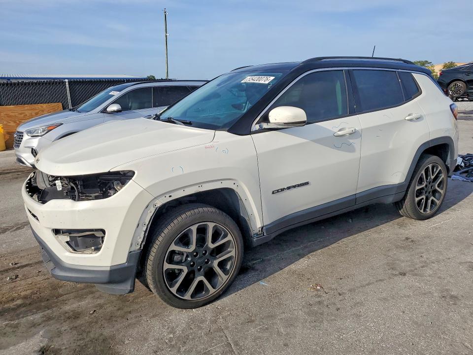 Продаж на аукціоні авто 2018 Jeep Compass, vin: 3C4NJDCBXJT245206, номер лоту: 55420076