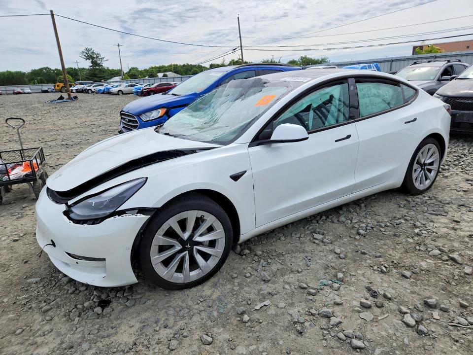 Auction sale of the 2022 Tesla Model 3, vin: 5YJ3E1EB4NF180509, lot number: 57646476