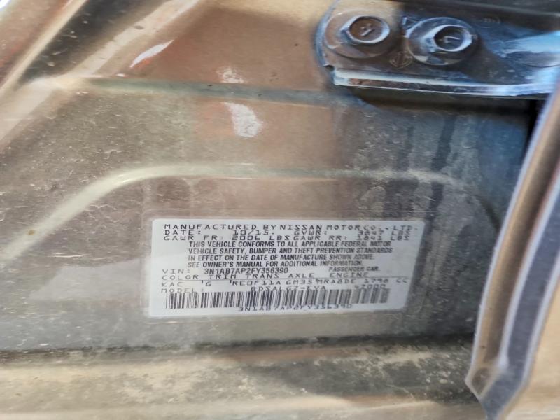 55732476 :رقم المزاد ، 3N1AB7AP2FY356390 vin ، 2015 Nissan Sentra مزاد بيع