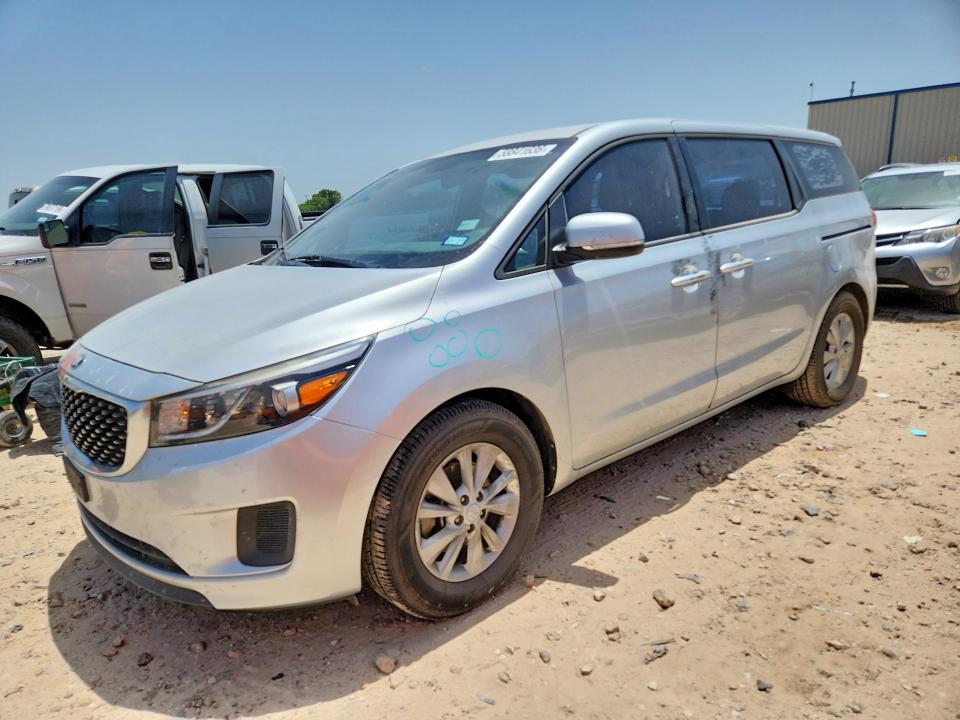 58841636 :رقم المزاد ، KNDMA5C17H6279522 vin ، 2017 Kia Sedona مزاد بيع