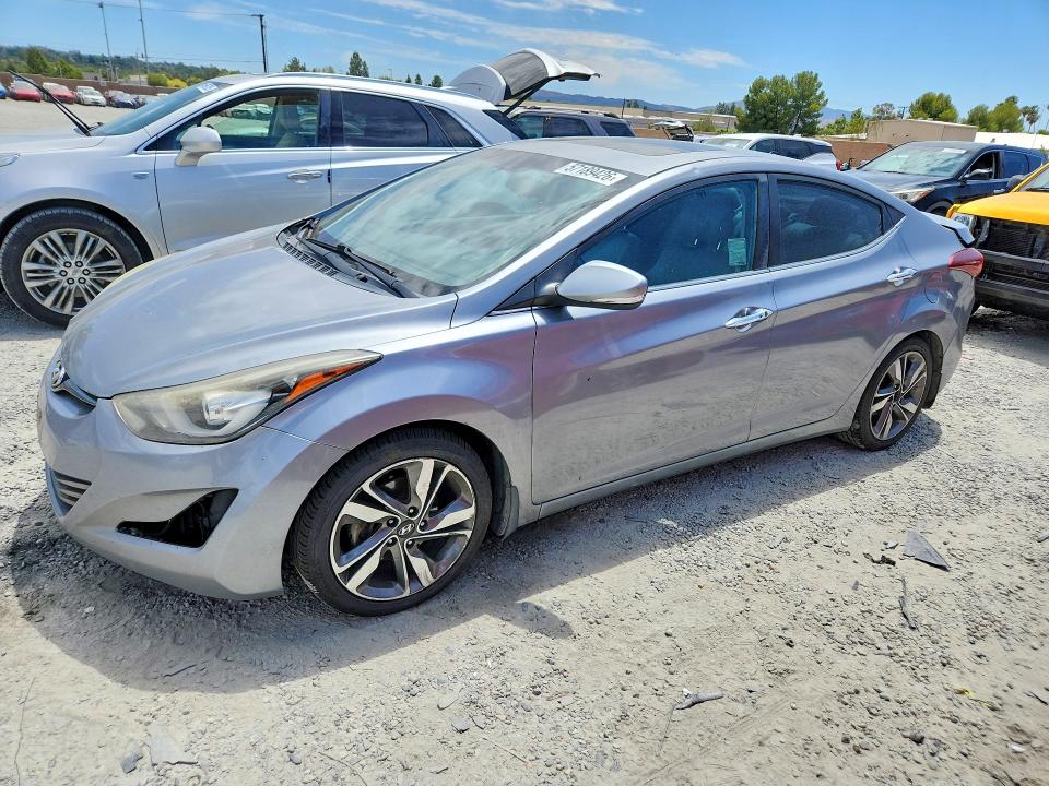57189426 :رقم المزاد ، 5NPDH4AE9FH596569 vin ، 2015 Hyundai Elantra مزاد بيع