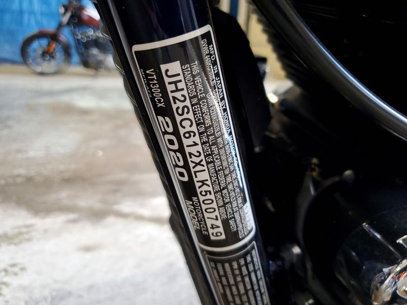 Aukcja sprzedaży 2020 Honda Vt1300, vin: JH2SC612XLK500749, numer aukcji: 57777196