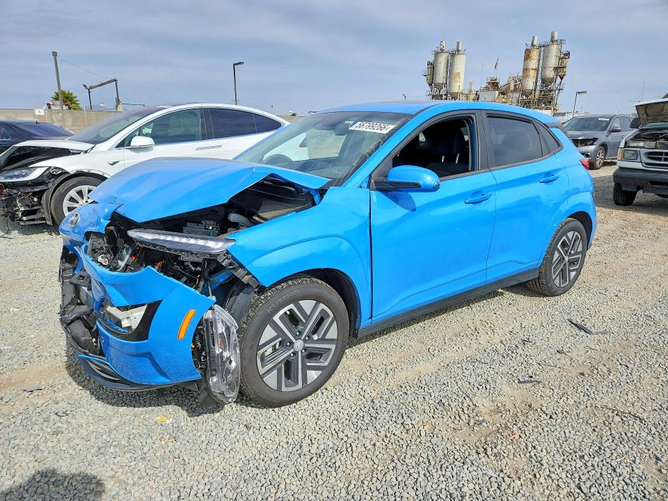 56799266 :رقم المزاد ، KM8K33AG8NU156148 vin ، 2022 Hyundai Kona مزاد بيع