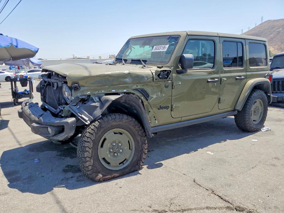 56509196 :رقم المزاد ، 1C4RJXN65SW514226 vin ، 2025 Jeep Wrangler مزاد بيع