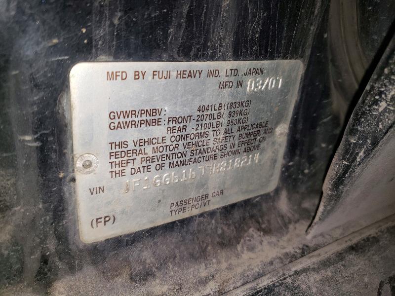 Продажа на аукционе авто 2007 Subaru Impreza, vin: JF1GG61677H818214, номер лота: 57408806