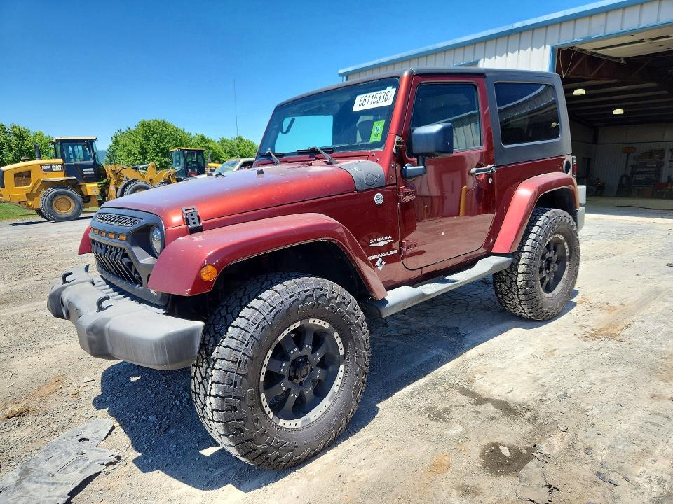 56115336 :رقم المزاد ، 1J8FA54117L135772 vin ، 2007 Jeep Wrangler مزاد بيع