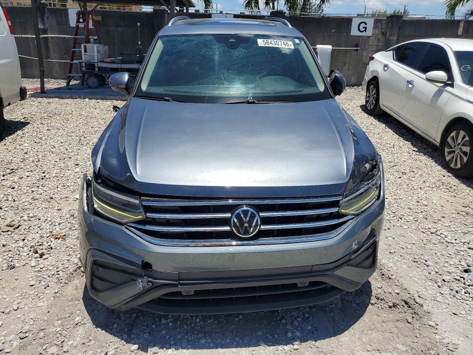 Продаж на аукціоні авто 2022 Volkswagen Tiguan, vin: 3VV3B7AXXNM155706, номер лоту: 58430746