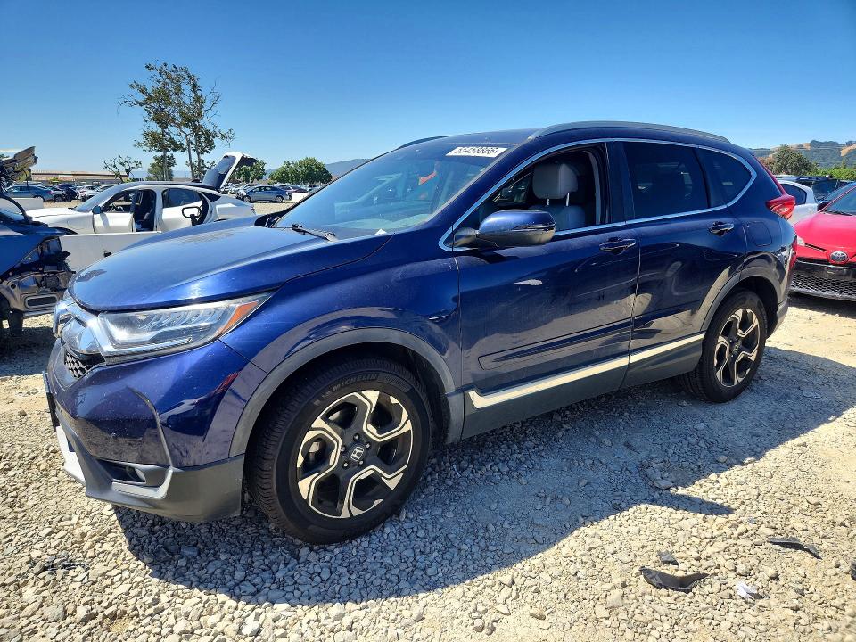55458866 :رقم المزاد ، 5J6RW1H92HL000973 vin ، 2017 Honda Cr-v مزاد بيع