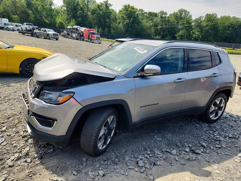 2019 Jeep Compass მანქანა იყიდება აუქციონზე, vin: 3C4NJCCBXKT788602, აუქციონის ნომერი: 58652536