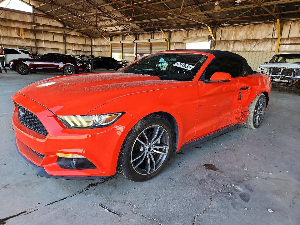 Auction sale of the 2016 Ford Mustang, vin: 1FATP8UH0G5284627, lot number: 57433036