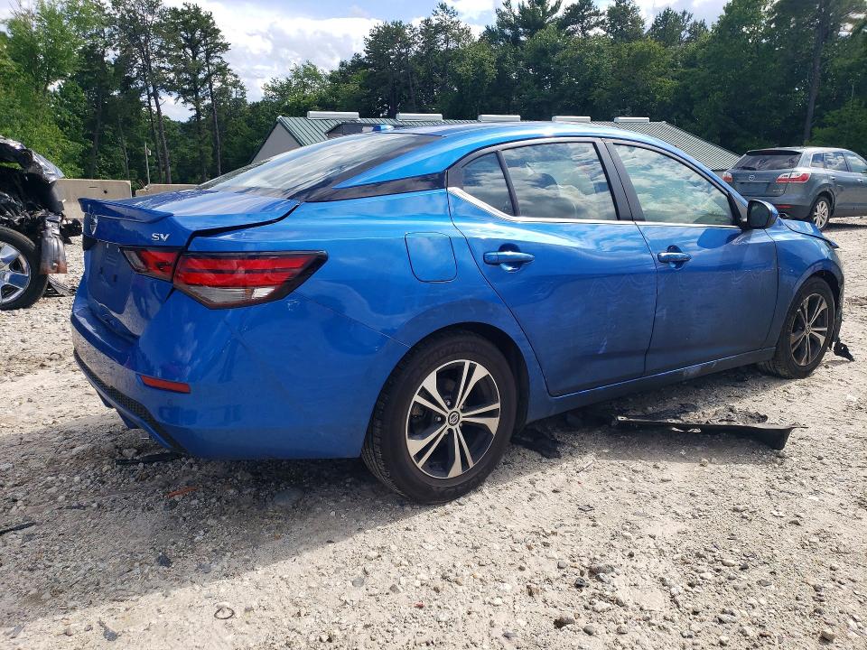 2022 Nissan Sentra მანქანა იყიდება აუქციონზე, vin: 3N1AB8CV4NY316165, აუქციონის ნომერი: 57916896