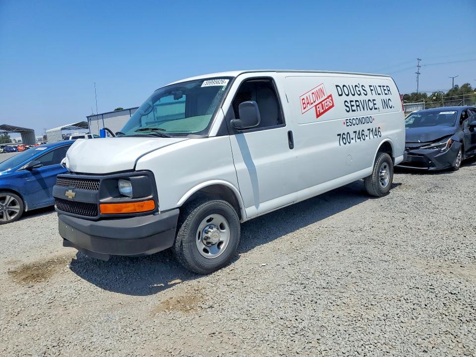 Auction sale of the 2014 Chevrolet Express 2500, vin: 1GCWGGCA1E1167651, lot number: 55995626