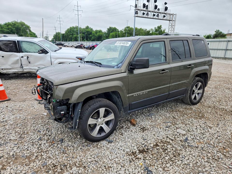 2016 Jeep Patriot მანქანა იყიდება აუქციონზე, vin: 1C4NJRFB7GD511143, აუქციონის ნომერი: 57024826