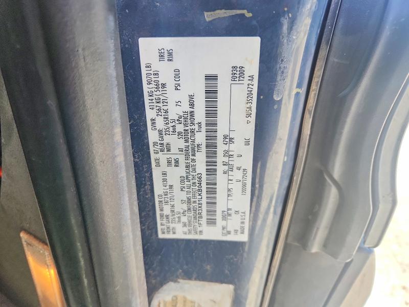 Продаж на аукціоні авто 2020 Ford Transit, vin: 1FTBR3X81LKB04663, номер лоту: 60052826