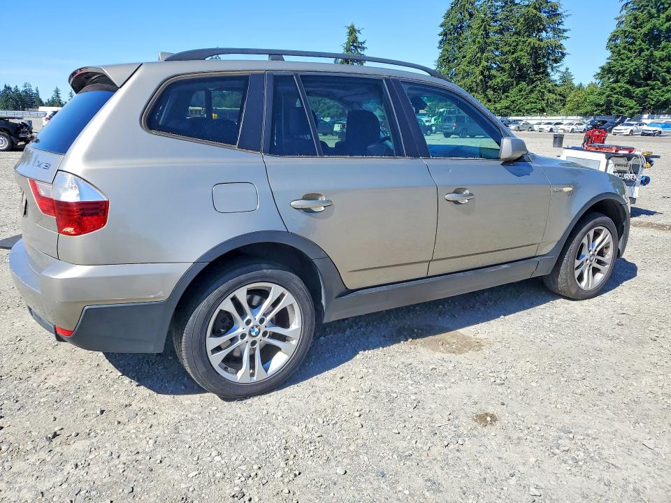 2007 Bmw X3 მანქანა იყიდება აუქციონზე, vin: WBXPC934X7WF00348, აუქციონის ნომერი: 57078186