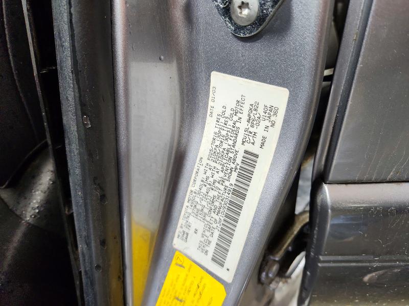Продажа на аукционе авто 2003 Lexus Rx, vin: JTJHF10U930314919, номер лота: 56165156