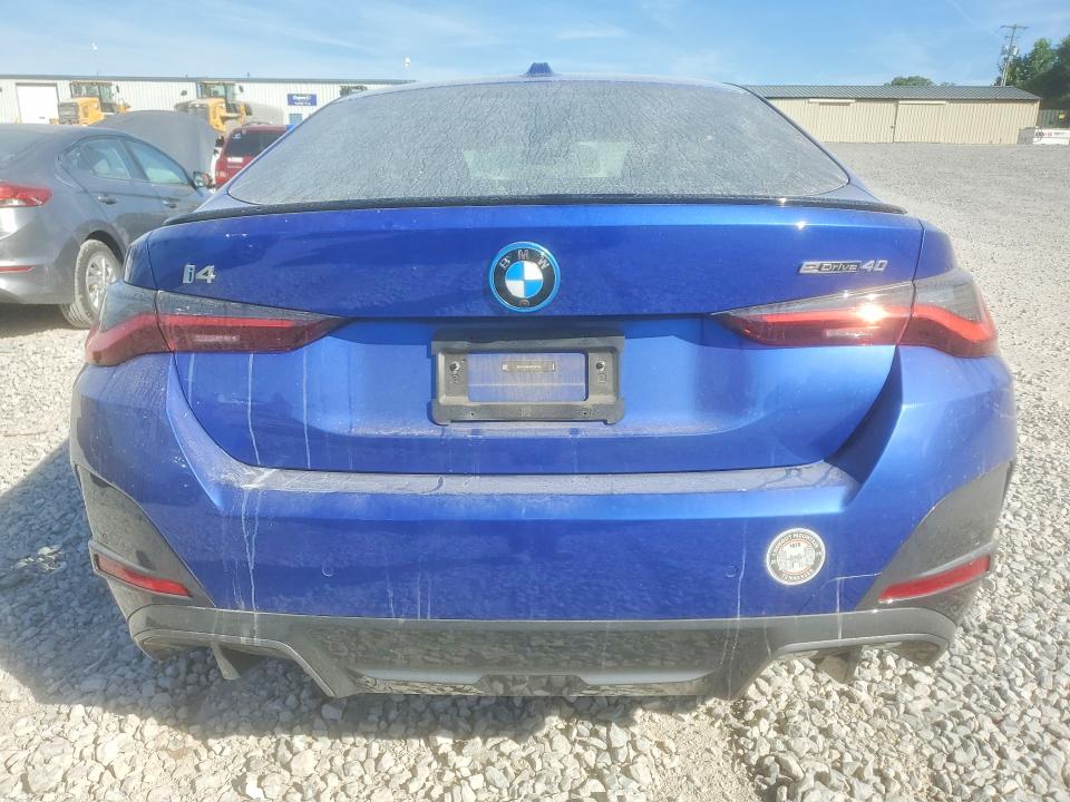 Продаж на аукціоні авто 2024 Bmw I4, vin: WBY73AW02RFS80726, номер лоту: 55770096