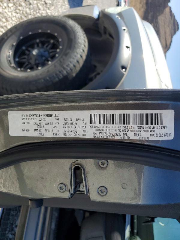 56086626 :رقم المزاد ، 3C6UD5DL5CG324835 vin ، 2012 Dodge Ram 2500 مزاد بيع