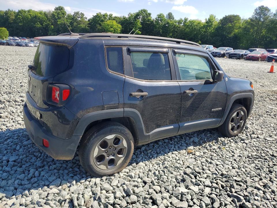 55770076 :رقم المزاد ، ZACCJBAB2HPF86227 vin ، 2017 Jeep Renegade مزاد بيع