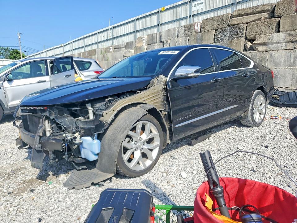 59301766 :رقم المزاد ، 2G1145S39H9159607 vin ، 2017 Chevrolet Impala مزاد بيع