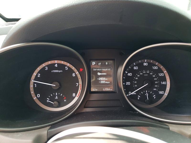 57078296 :رقم المزاد ، KM8SMDHFXHU200381 vin ، 2017 Hyundai Santa Fe مزاد بيع