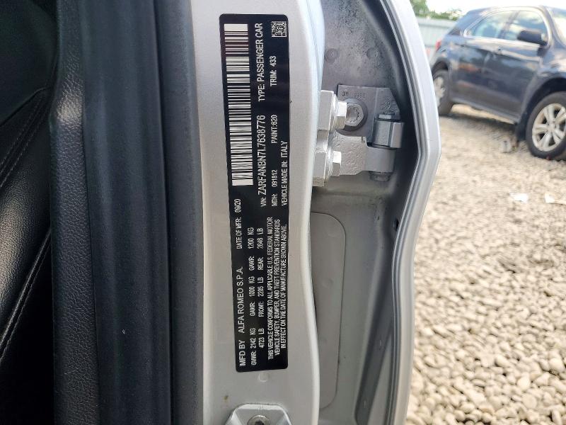 Продажа на аукционе авто 2020 Alfa Romeo Giulia, vin: ZARFANBN7L7638776, номер лота: 57631786