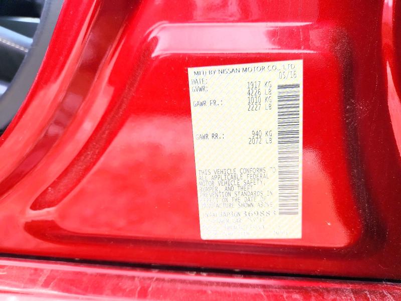 2016 Nissan Altima მანქანა იყიდება აუქციონზე, vin: 1N4AL3AP3GN369883, აუქციონის ნომერი: 56030286