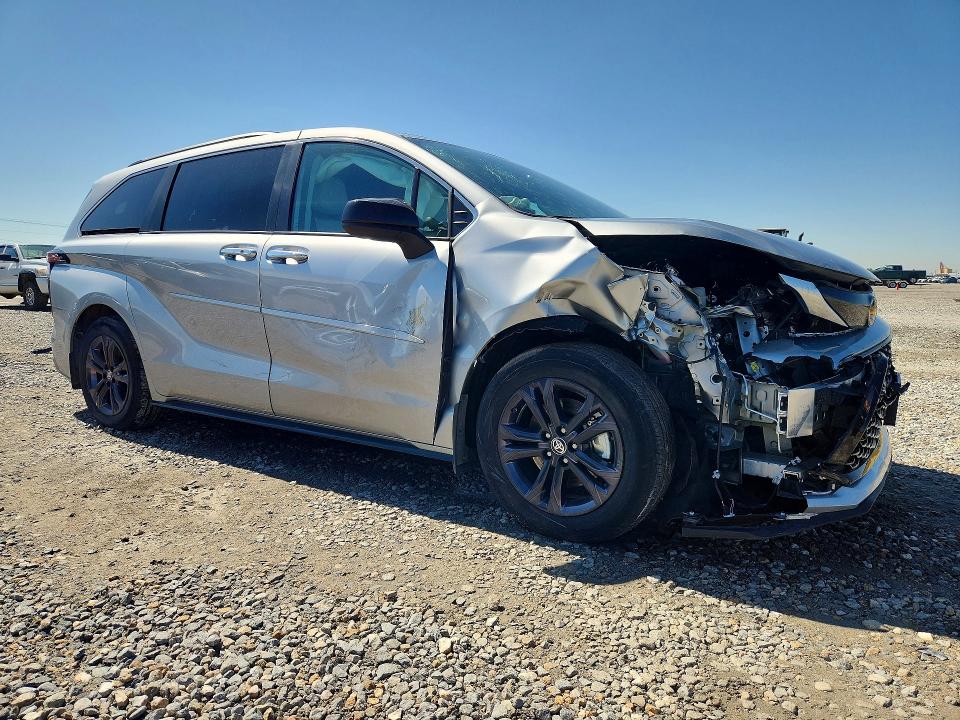 58307326 :رقم المزاد ، 5TDDSKFC3RS146332 vin ، 2024 Toyota Sienna مزاد بيع
