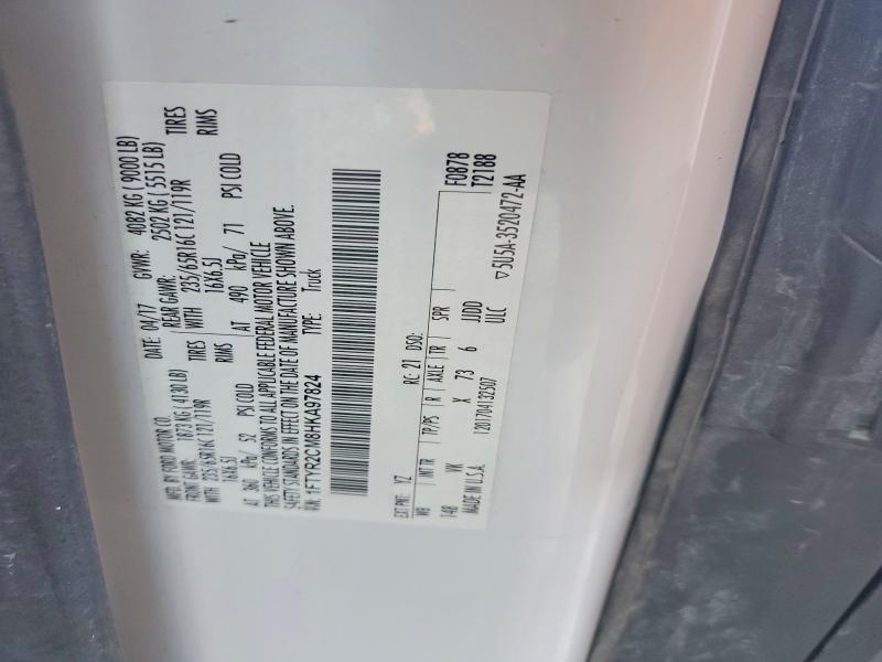 Aukcja sprzedaży 2017 Ford Transit, vin: 1FTYR2CM8HKA97824, numer aukcji: 54701426