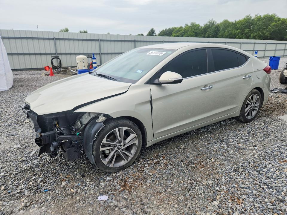 2017 Hyundai Elantra მანქანა იყიდება აუქციონზე, vin: 5NPD84LF8HH004801, აუქციონის ნომერი: 58128656