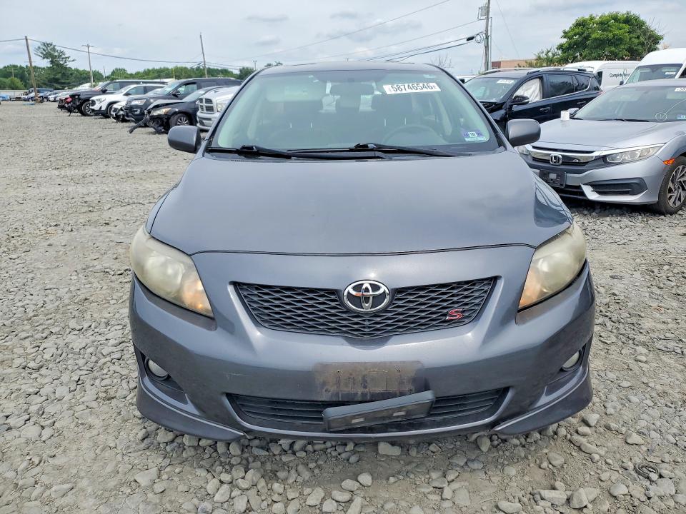 2009 Toyota Corolla მანქანა იყიდება აუქციონზე, vin: 2T1BU40E79C150707, აუქციონის ნომერი: 58746546