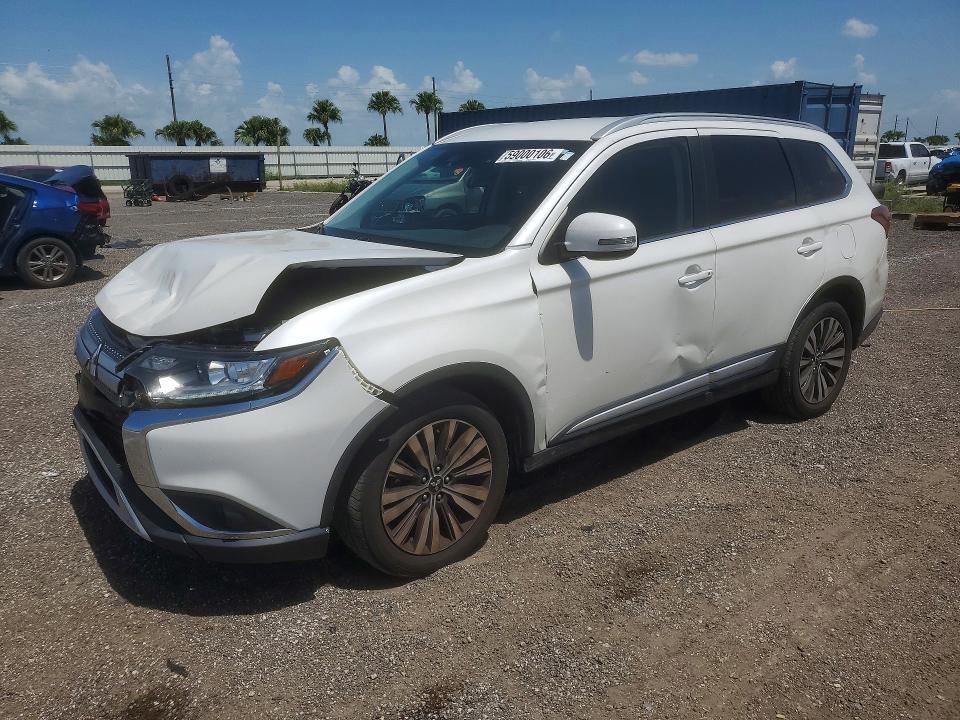 59000106 :رقم المزاد ، JA4AZ3A39LZ041175 vin ، 2020 Mitsubishi Outlander مزاد بيع
