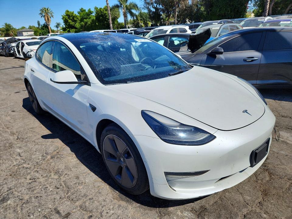 Продаж на аукціоні авто 2022 Tesla Model 3, vin: 5YJ3E1EA2NF371286, номер лоту: 57069546