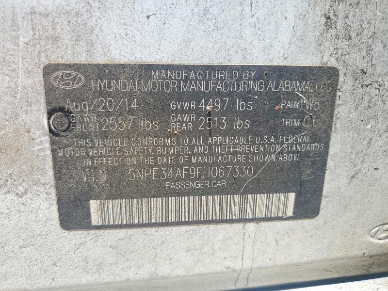 Aukcja sprzedaży 2015 Hyundai Sonata, vin: 5NPE34AF9FH067330, numer aukcji: 57428826