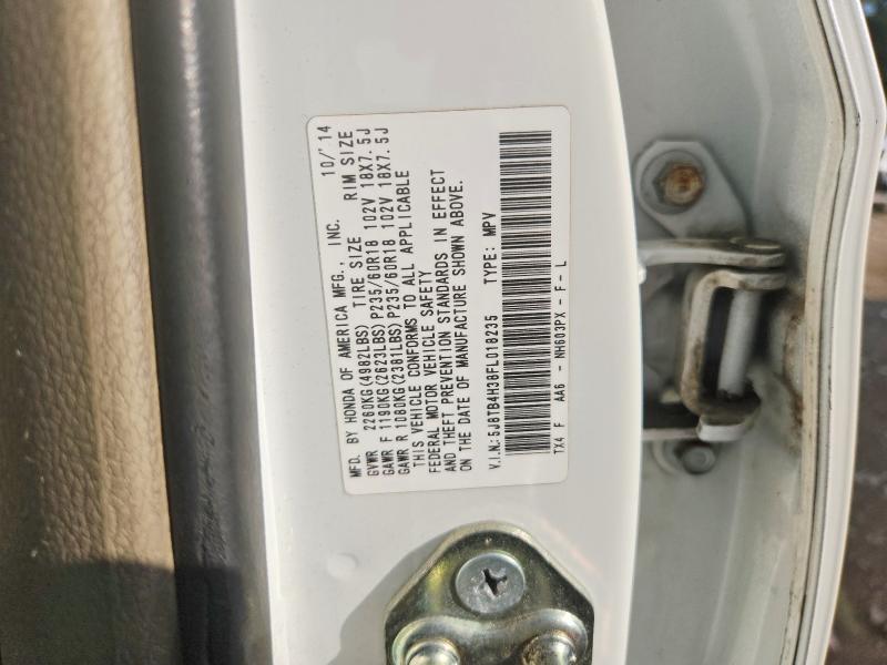 57014046 :رقم المزاد ، 5J8TB4H38FL018235 vin ، 2015 Acura Rdx مزاد بيع