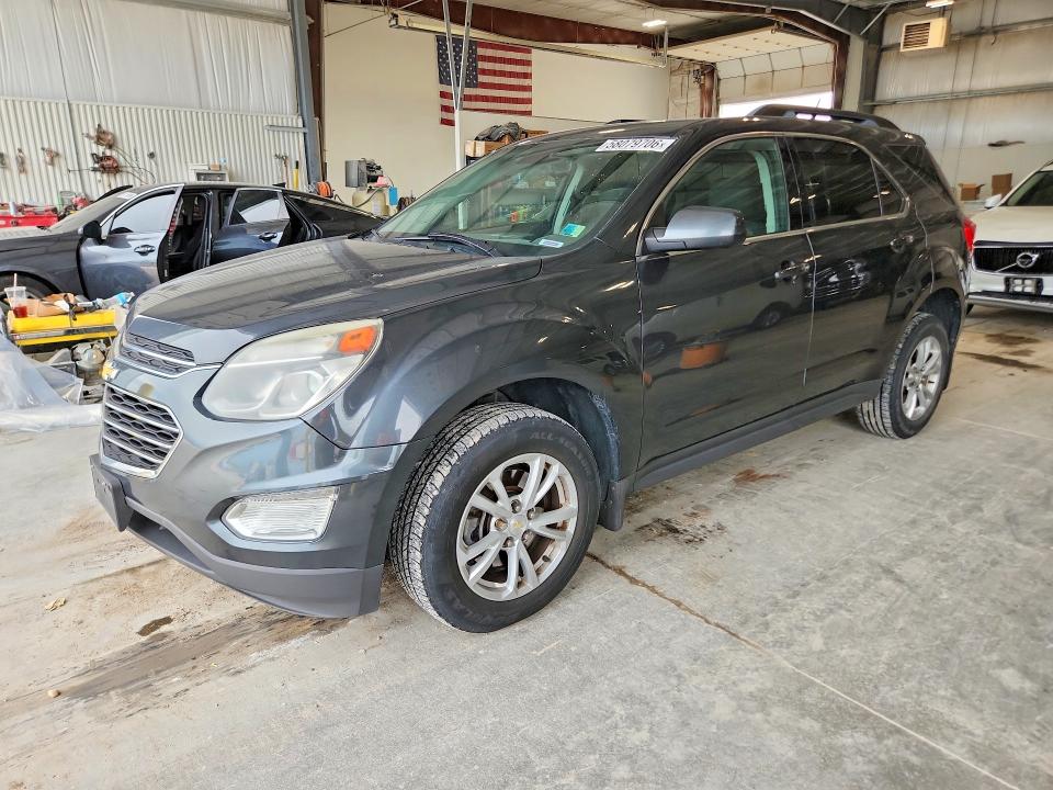 2017 Chevrolet Equinox მანქანა იყიდება აუქციონზე, vin: 2GNFLFEKXH6216205, აუქციონის ნომერი: 58079706