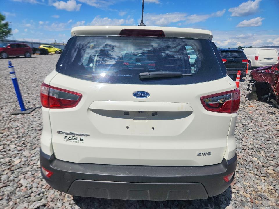 2022 Ford Ecosport მანქანა იყიდება აუქციონზე, vin: MAJ6S3FL8NC469579, აუქციონის ნომერი: 56951016