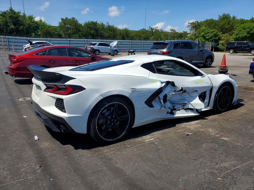 56754196 :رقم المزاد ، 1G1Y72D41L5100051 vin ، 2020 Chevrolet Corvette مزاد بيع