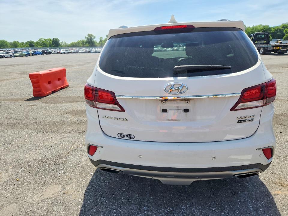 2017 Hyundai Santa Fe მანქანა იყიდება აუქციონზე, vin: KM8SRDHF8HU189530, აუქციონის ნომერი: 56398556