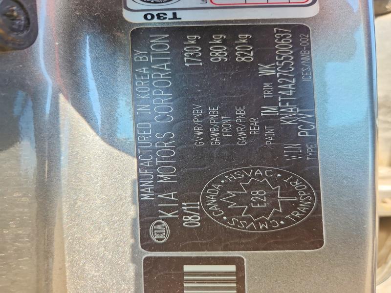 Продаж на аукціоні авто 2012 Kia Forte, vin: KNAFT4A27C5500637, номер лоту: 57011646