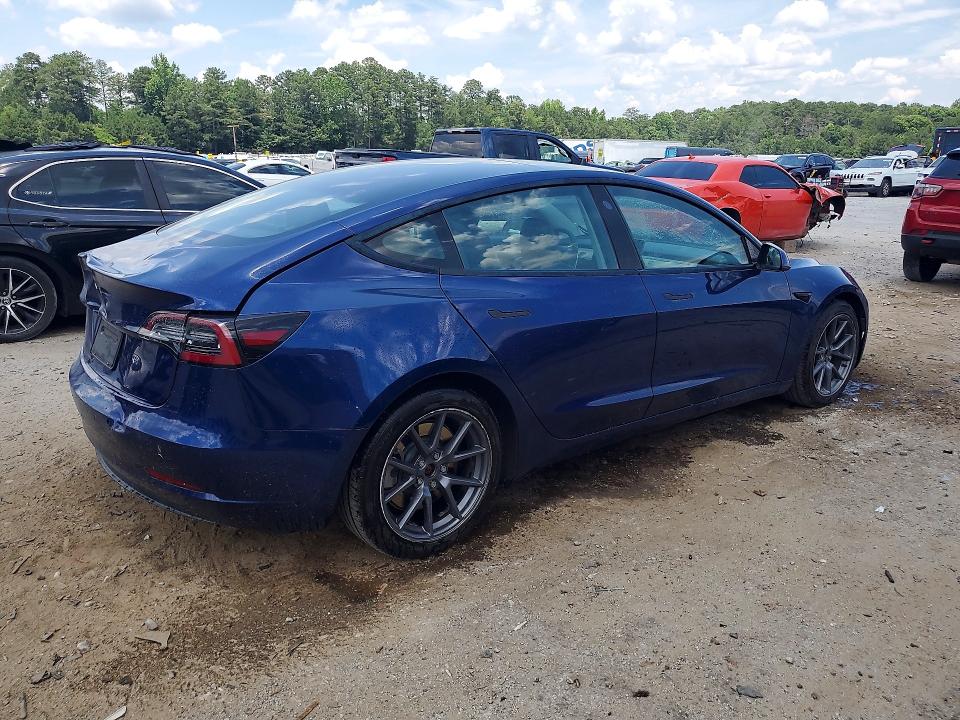 2022 Tesla Model 3 მანქანა იყიდება აუქციონზე, vin: 5YJ3E1EA8NF191181, აუქციონის ნომერი: 56959496
