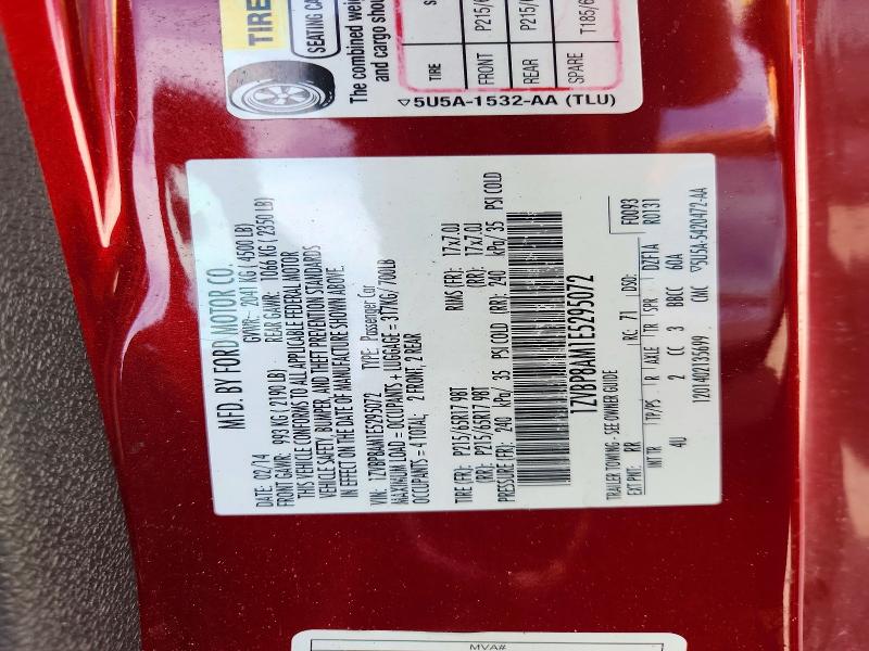 Продажа на аукционе авто 2014 Ford Mustang, vin: 1ZVBP8AM1E5295072, номер лота: 56817306