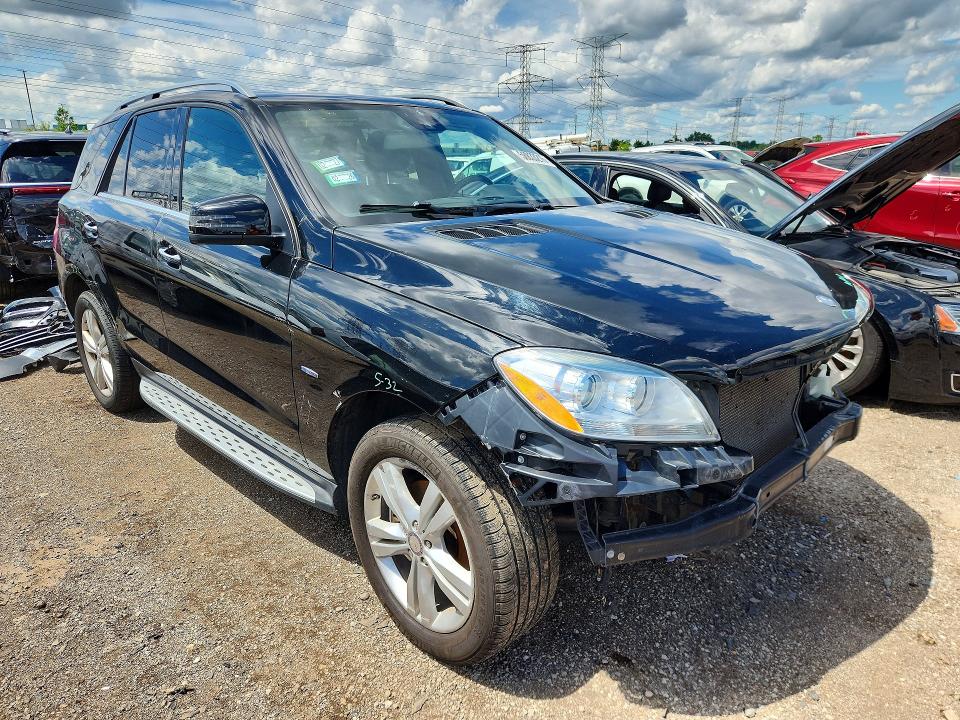 Продаж на аукціоні авто 2012 Mercedes-benz Ml, vin: 4JGDA5HB0CA010510, номер лоту: 58833216