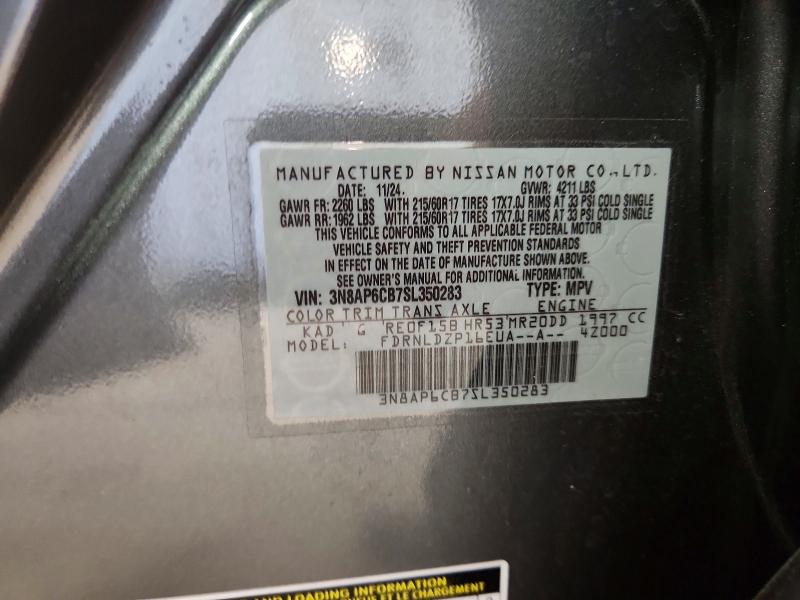 Aukcja sprzedaży 2025 Nissan Kicks, vin: 3N8AP6CB7SL350283, numer aukcji: 56255266