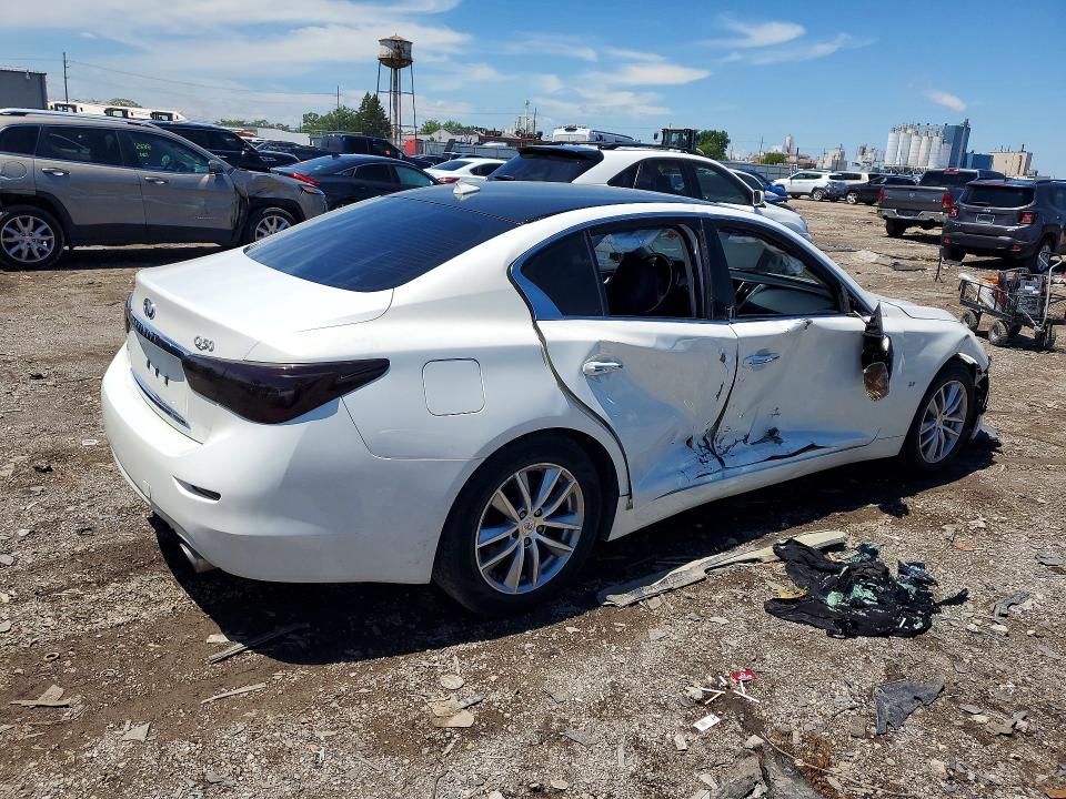 Продажа на аукционе авто 2015 Infiniti Q50, vin: JN1BV7AR6FM414159, номер лота: 58096616