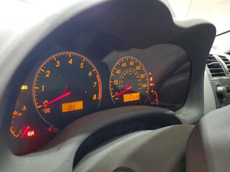 Aukcja sprzedaży 2009 Toyota Corolla, vin: 2T1BU40E29C018972, numer aukcji: 58937426